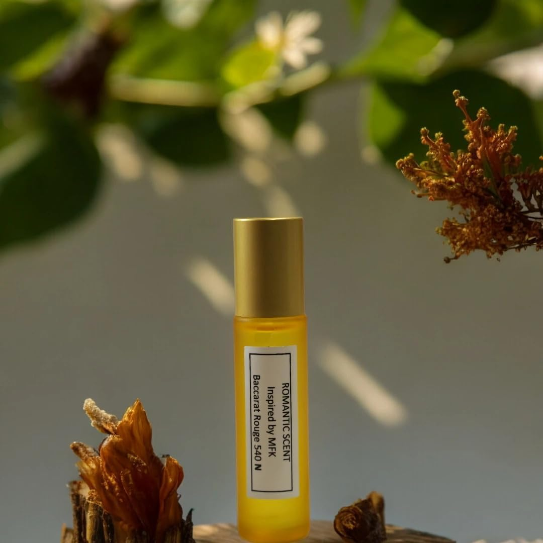 Eutopia Perfumes | 3 X Romantic Scent 10Ml | Inspired by Maison-Francis-Kurkdjian Baccarat Rouge 540 | Unisex Rollerball Perfume image number 1