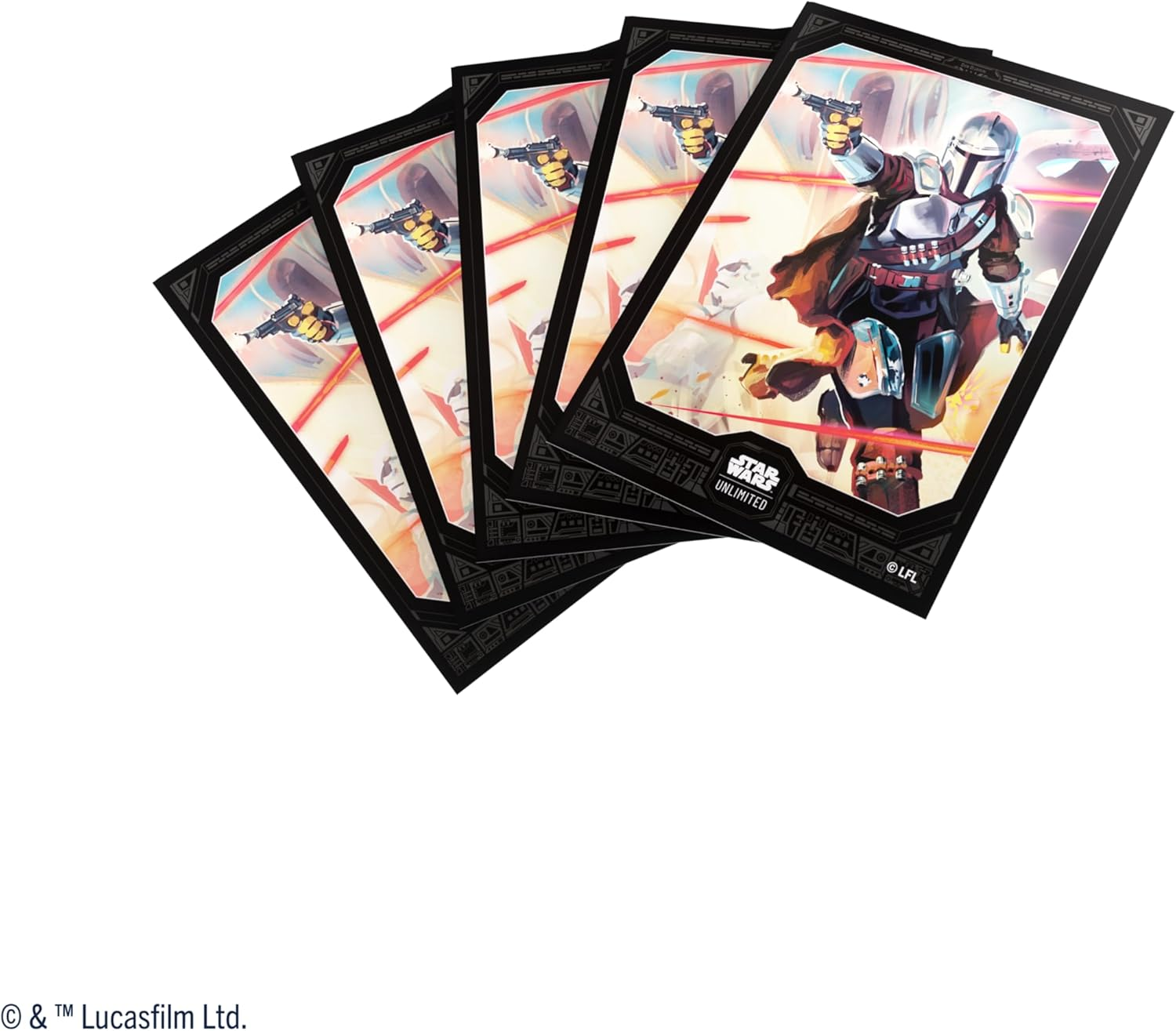 Gamegenic Star Wars Unlimited Art Sleeves, Mandalorian image number 3
