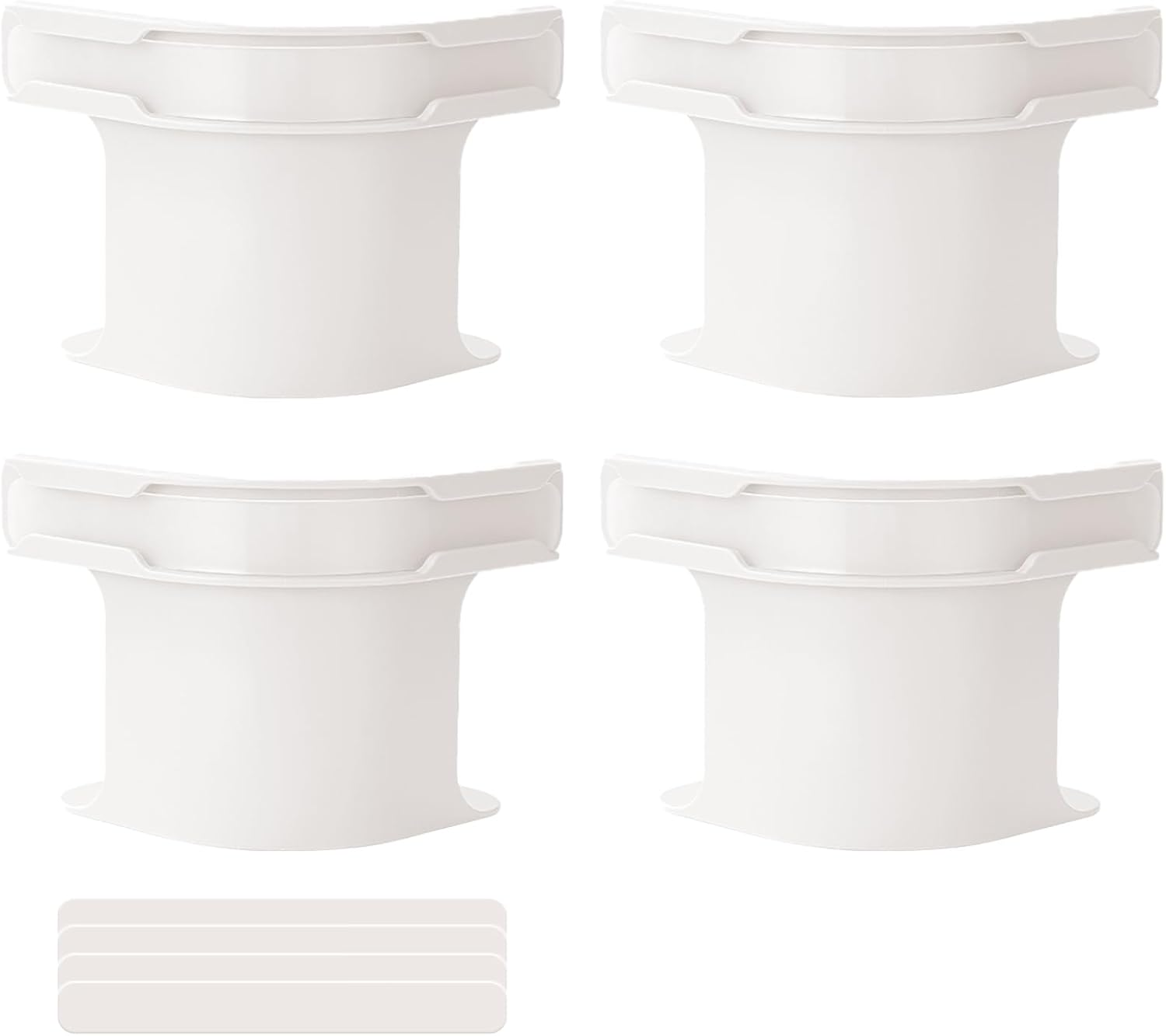 4Pcs Bed Sheet Holders for King/Queen/Double/Single Mattresses - Non-Slip Fitted Corner Grippers, No-Pin Invisible Clips, Stay-Put Bedding System, Mattress Protector Fasteners image number 6