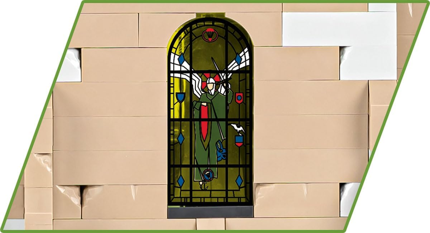 COBI Historical Collection WWII Sainte-Mere-Eglise Church 2280 Pieces 63 X 31 X 41 Cm 13+ Years image number 2