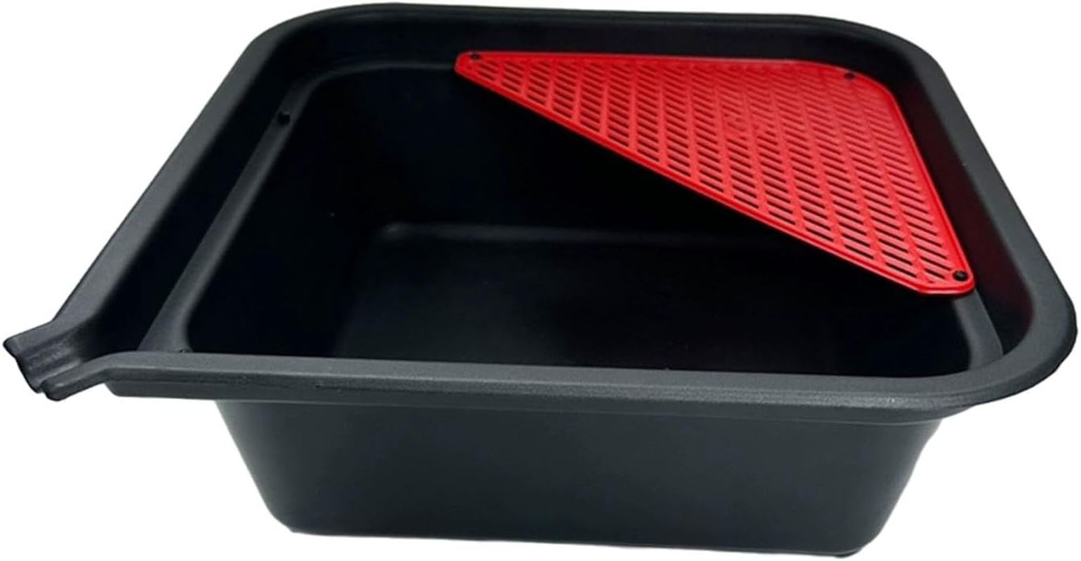 Generic Car Oil Tray, Drain Pan, 9L, Multifunctional, Easy Cleaning, Prevents Spills, Oil Resistant, Leakproof, image number 3