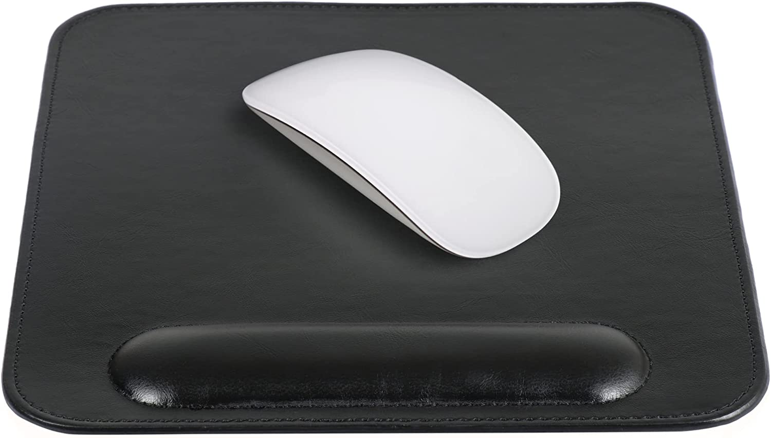 Londo Leather Mousepad with Wrist Rest (Light Brown)