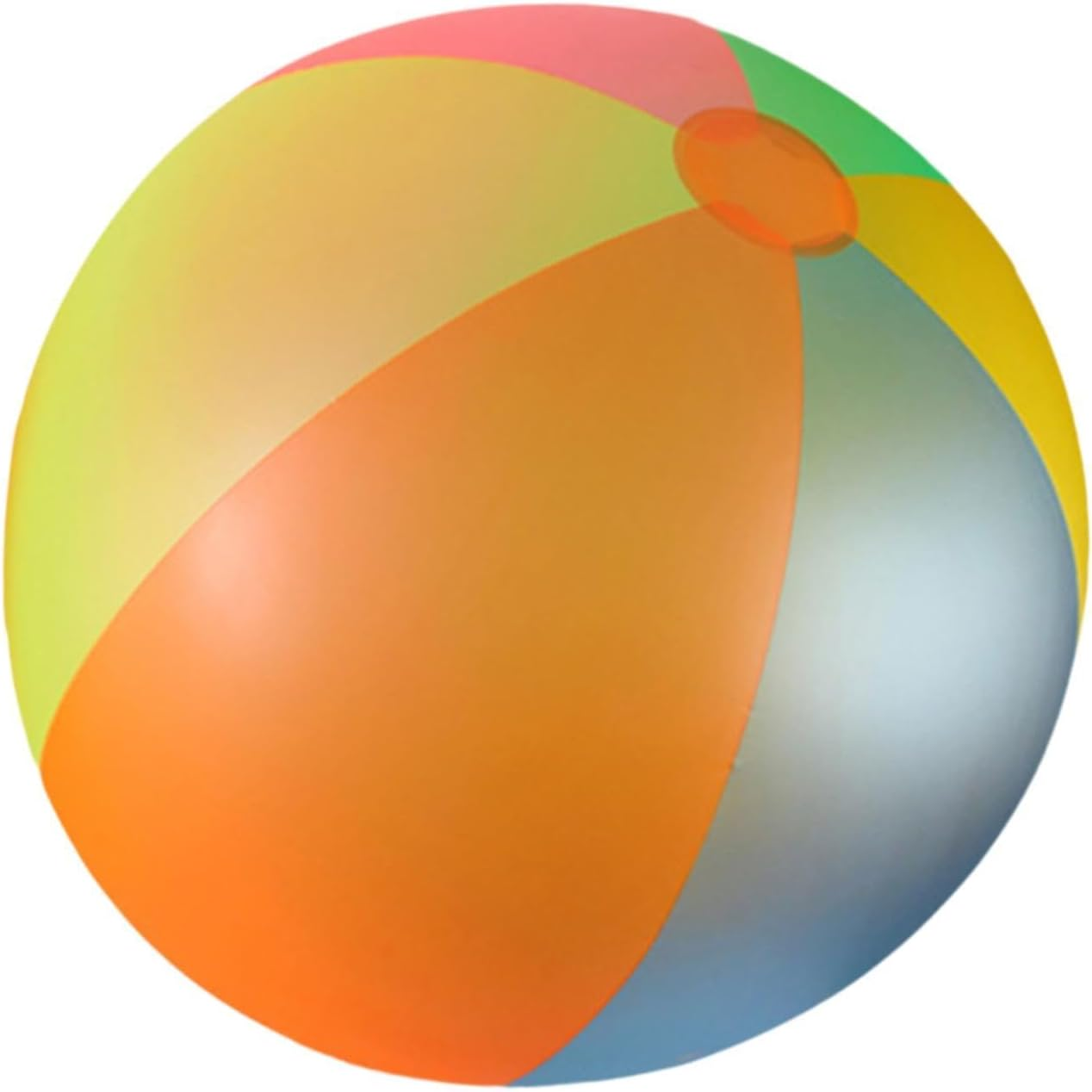 Eigell Rainbow Inflatable Ball for Beach and Pool Fun image number 4