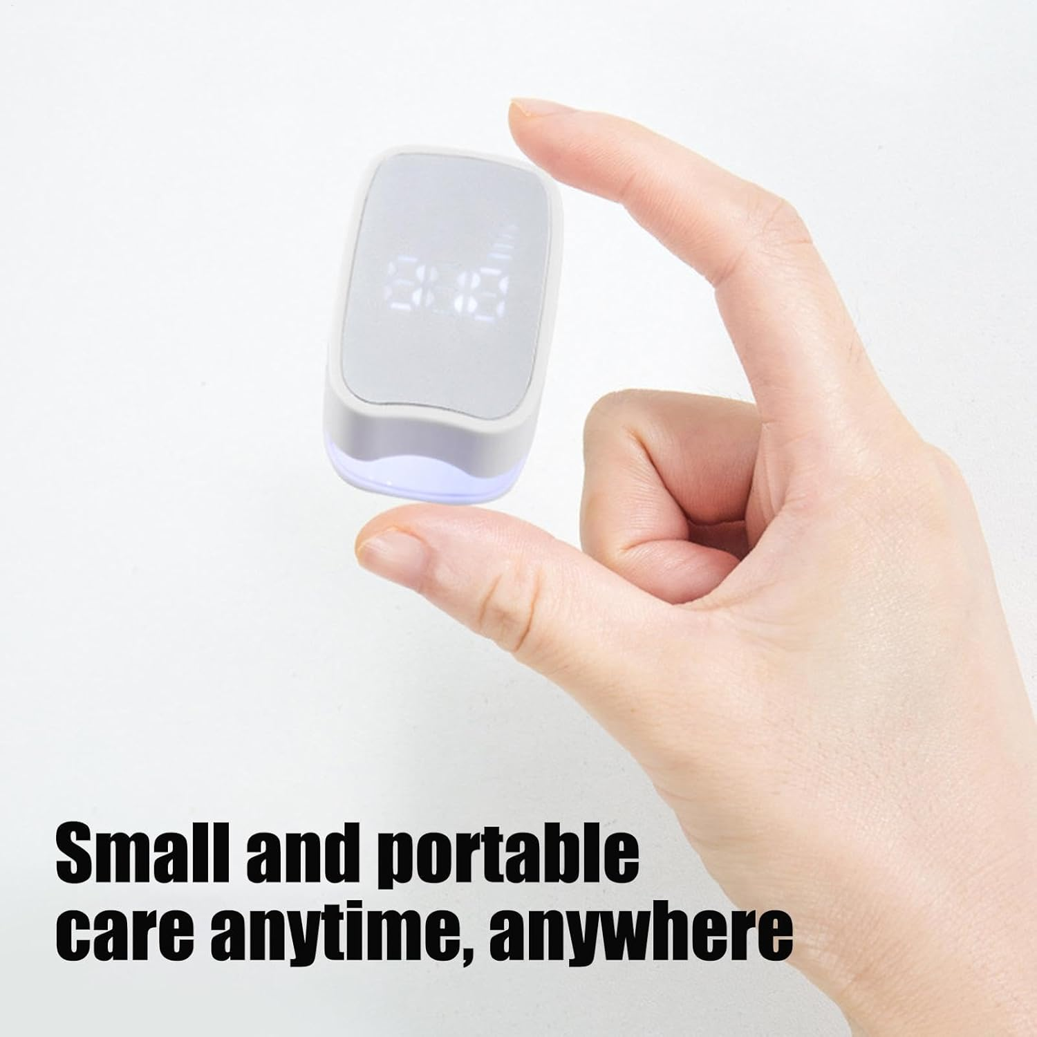 Nail Dryer Gel Polish, Portable Digital Display Nail Lamp, Multifunctional Manicure Light, USB Charging, 400 Mah Battery, Perfect Present for Girlfriend, Wife, Friend image number 6