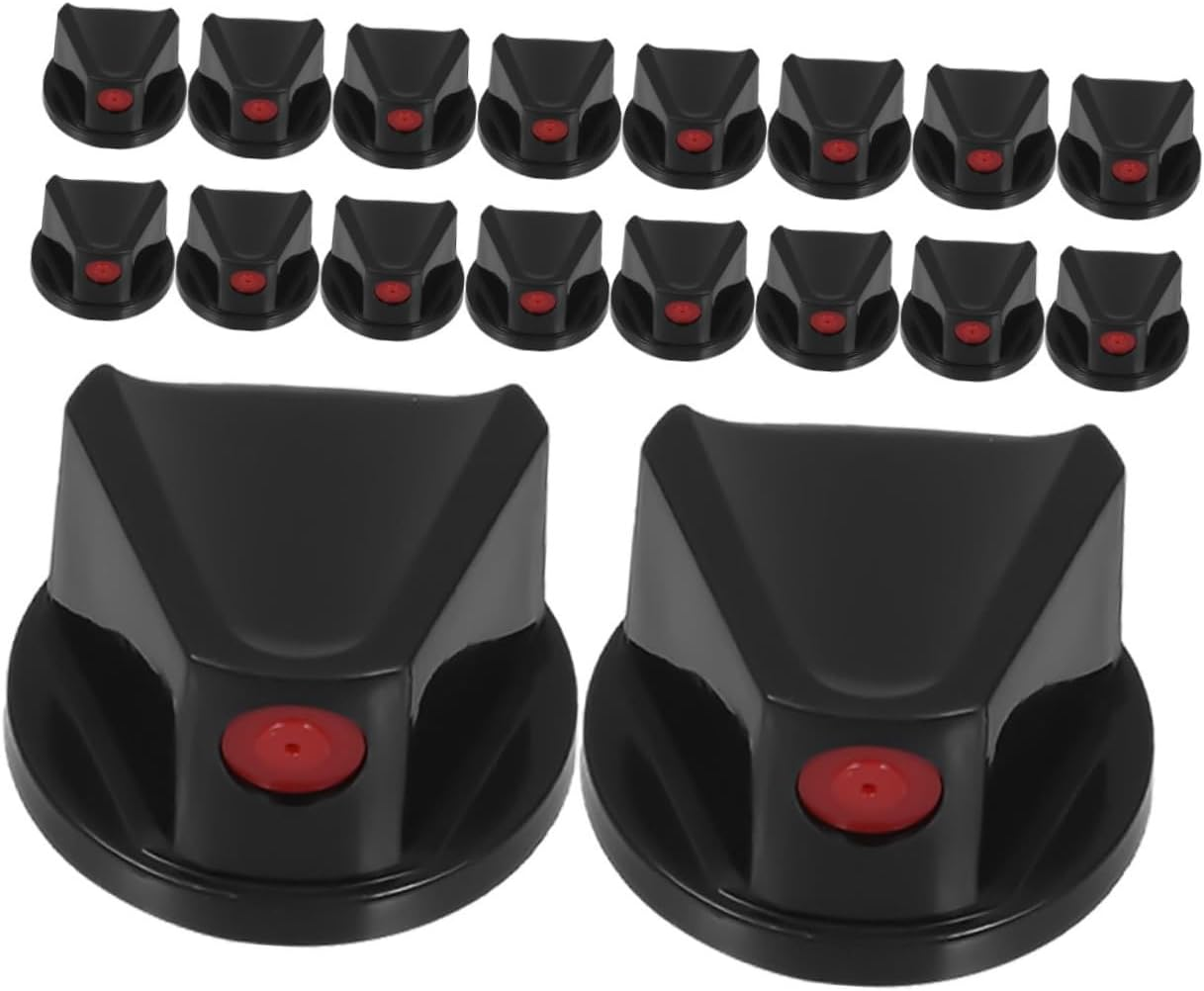 PLAFOPE 35Pcs Replacement Spray Paint Caps for Cans Plastic Sprayer Nozzle Tips with Even and Consistent Coverage Handshake Spray Paint Nozzle for Uniform Distribution and Easy Use