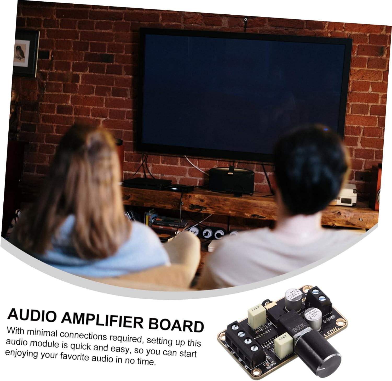 Digital Amplifier Board High Fidelity Sound Quality Stereo Amplifier Module