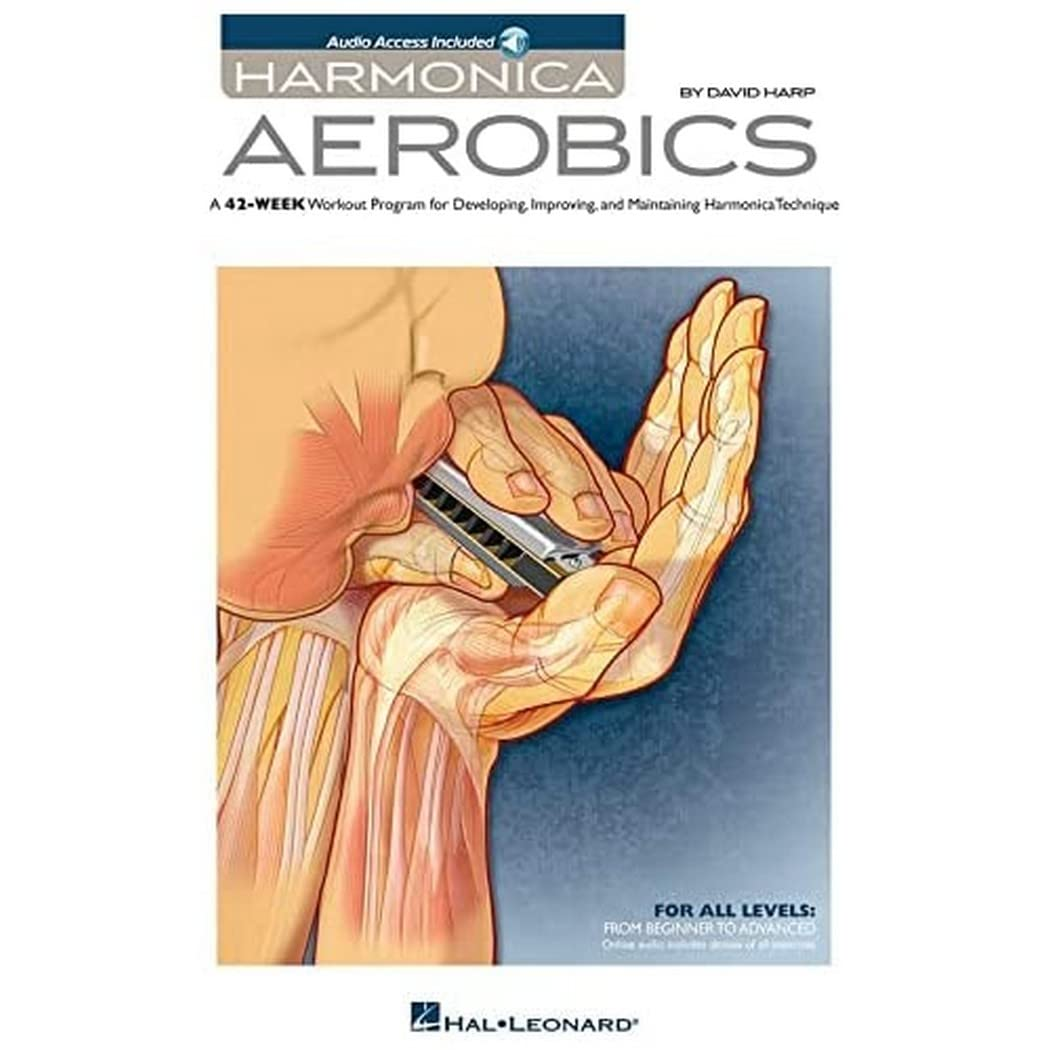 Hal Leonard Harmonica Aerobics Book: a 42-Week Workout Program for Developing, Improving, and Maintaining Harmonica Technique image number 1