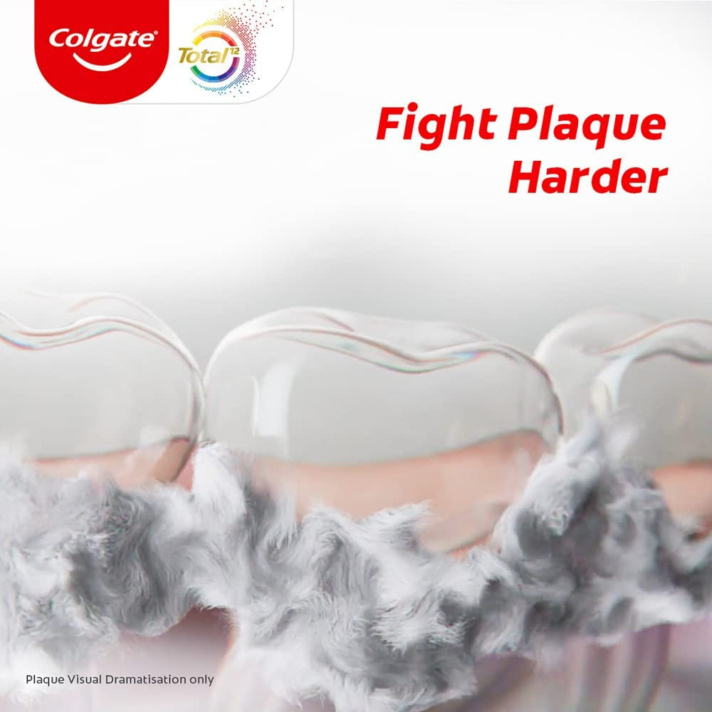 Colgate Total Plaque Release Toothpaste, 95G, Farm-Grown Natural Mint, for Stronger Gums image number 3