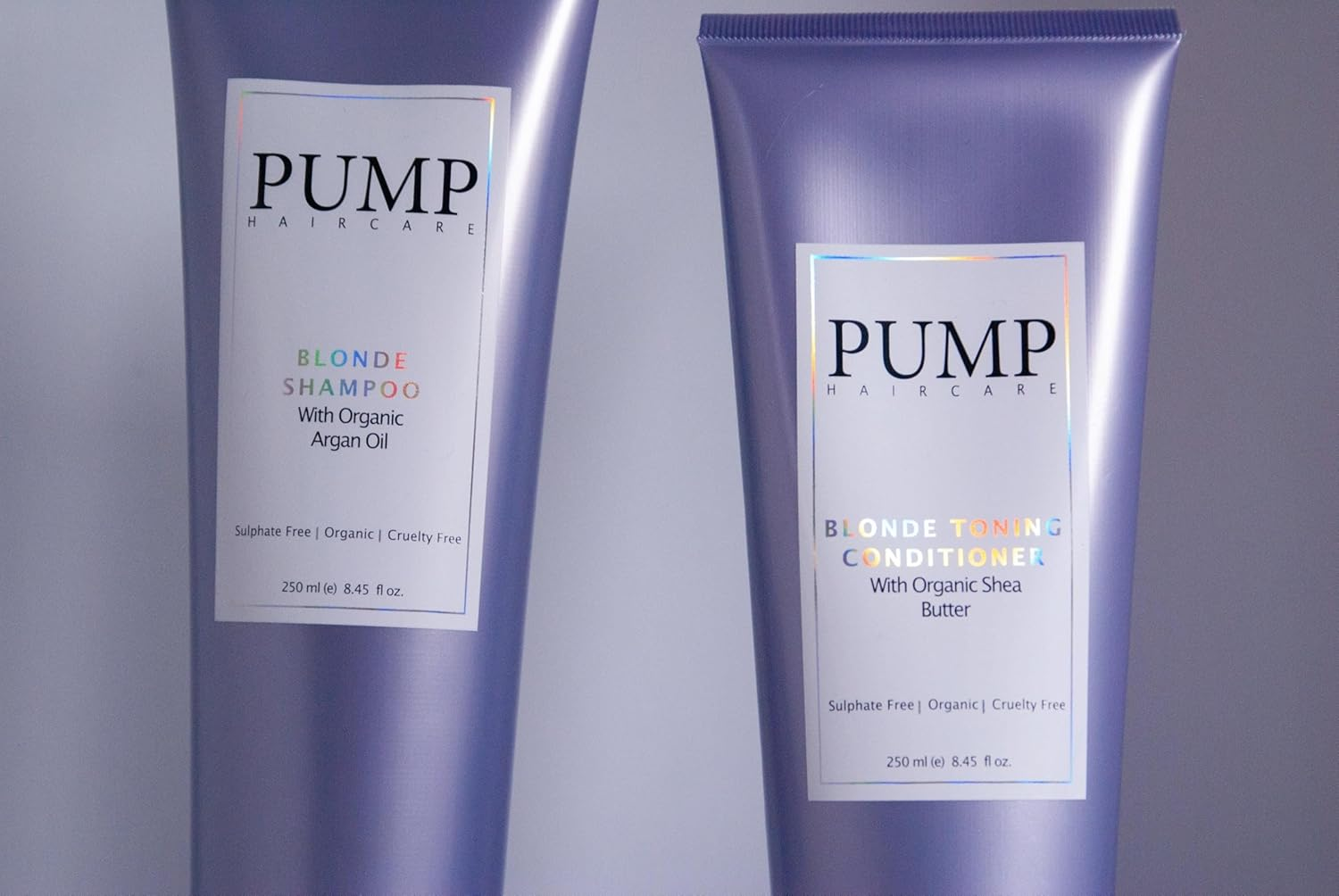 Blonde Shampoo for Toned Hair - Pump Haircare image number 1