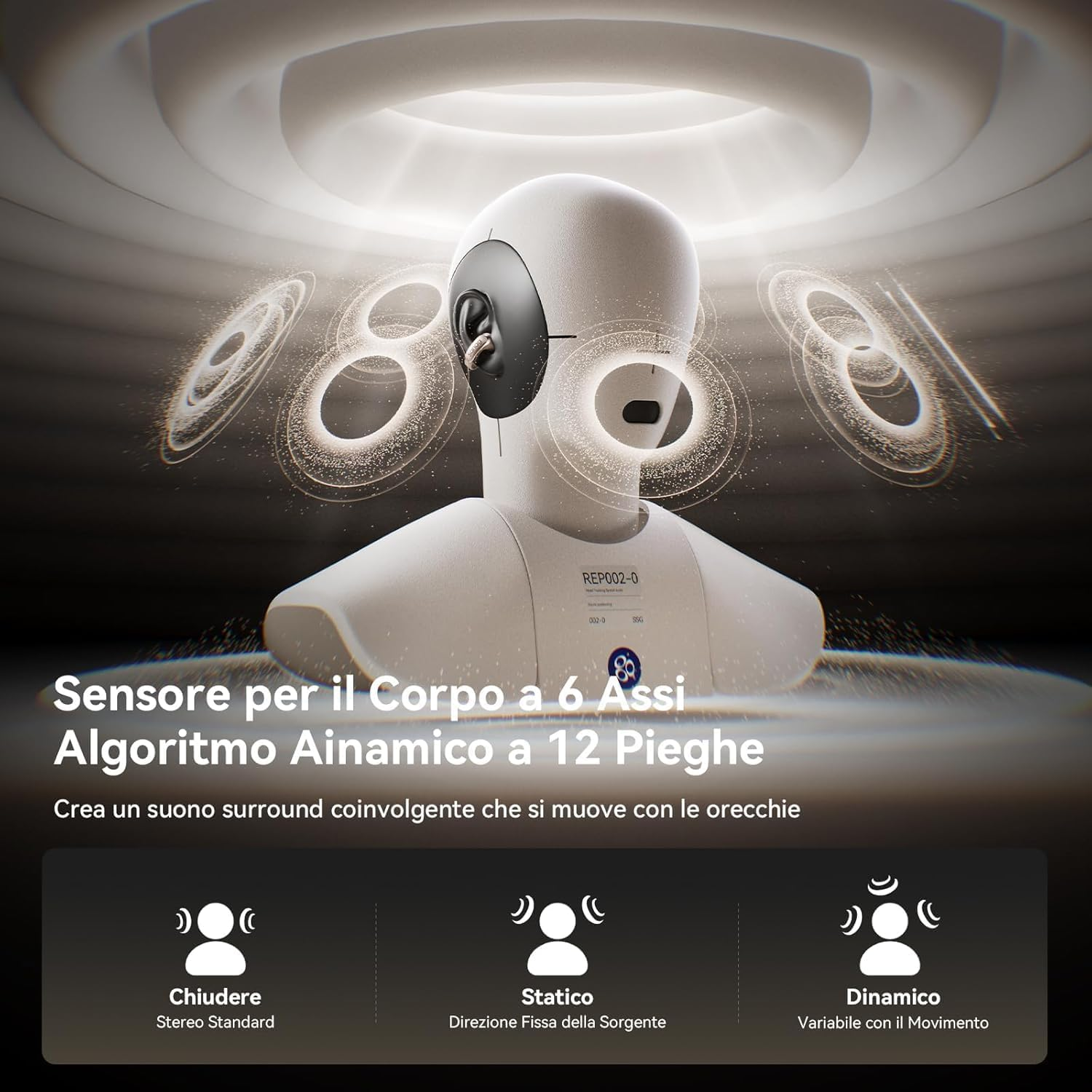 SANAG S9S AI Clip Headphones, Instant Voice Translator Bluetooth 5.4, 4.5G Ultra-Lightweight, 40H Playtime, Open Ear Headphones for Iphone, Android, Samsung - Black image number 5