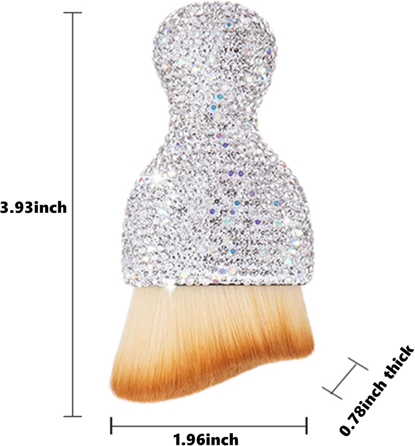 2 Pack Car Detailing Dust Brush &ndash; Soft Bristle Interior Cleaner for Air Vents, Dashboard, Crevices &ndash; Nano Fiber Brush for Auto Interior Dust Removal, Scratch-Free Detailing Tool, Random Colour