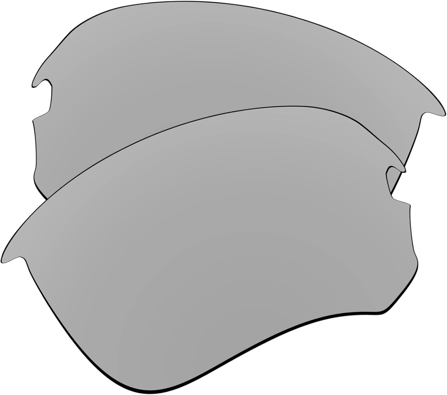 Ezreplace Lenses Replacement for Oakley Flak Draft OO9364 Sunglasses (Polarized Lenses) - Carbon Black + Metal Silver image number 6