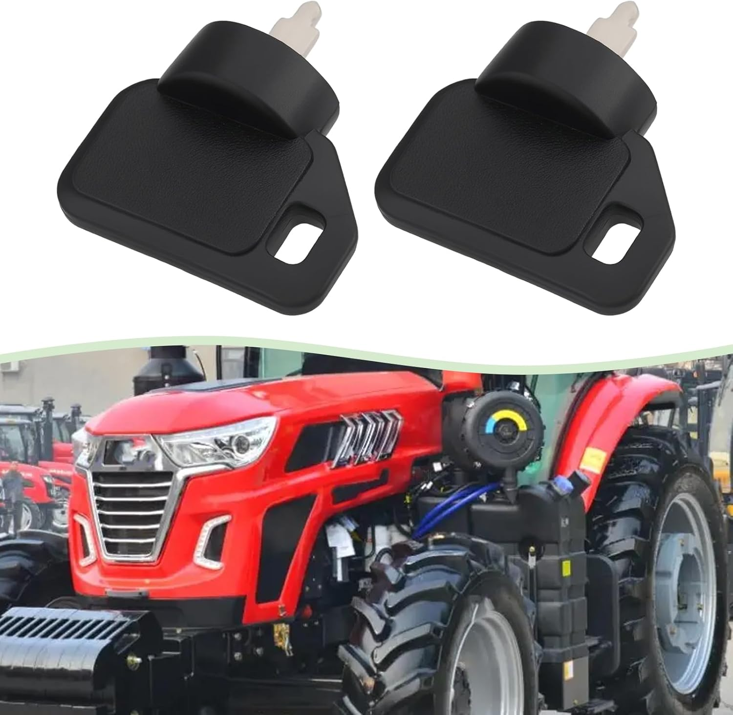 VGOL 2Pcs Lawn Mower Ignition Switch Key Ignition Master Plant Key Replacement Part 63-8360 Compatible with Toro Tractors Snow Blower image number 5