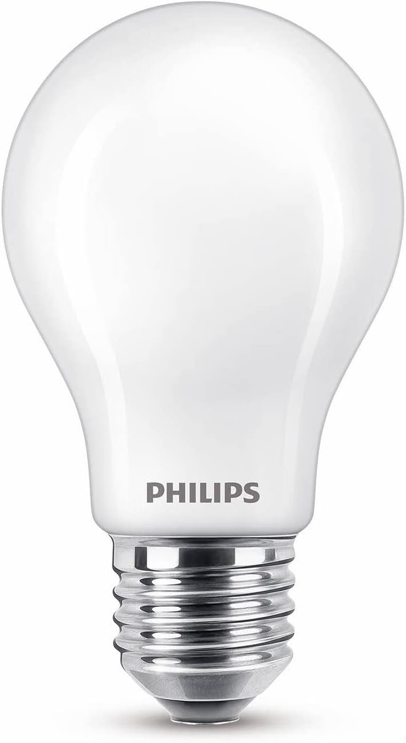 Philips LED Premium Frosted A60 Light Bulb [E27 Edison Screw] 4.5W - 40W Equivalent, Warm White (2700K), Non Dimmable image number 2