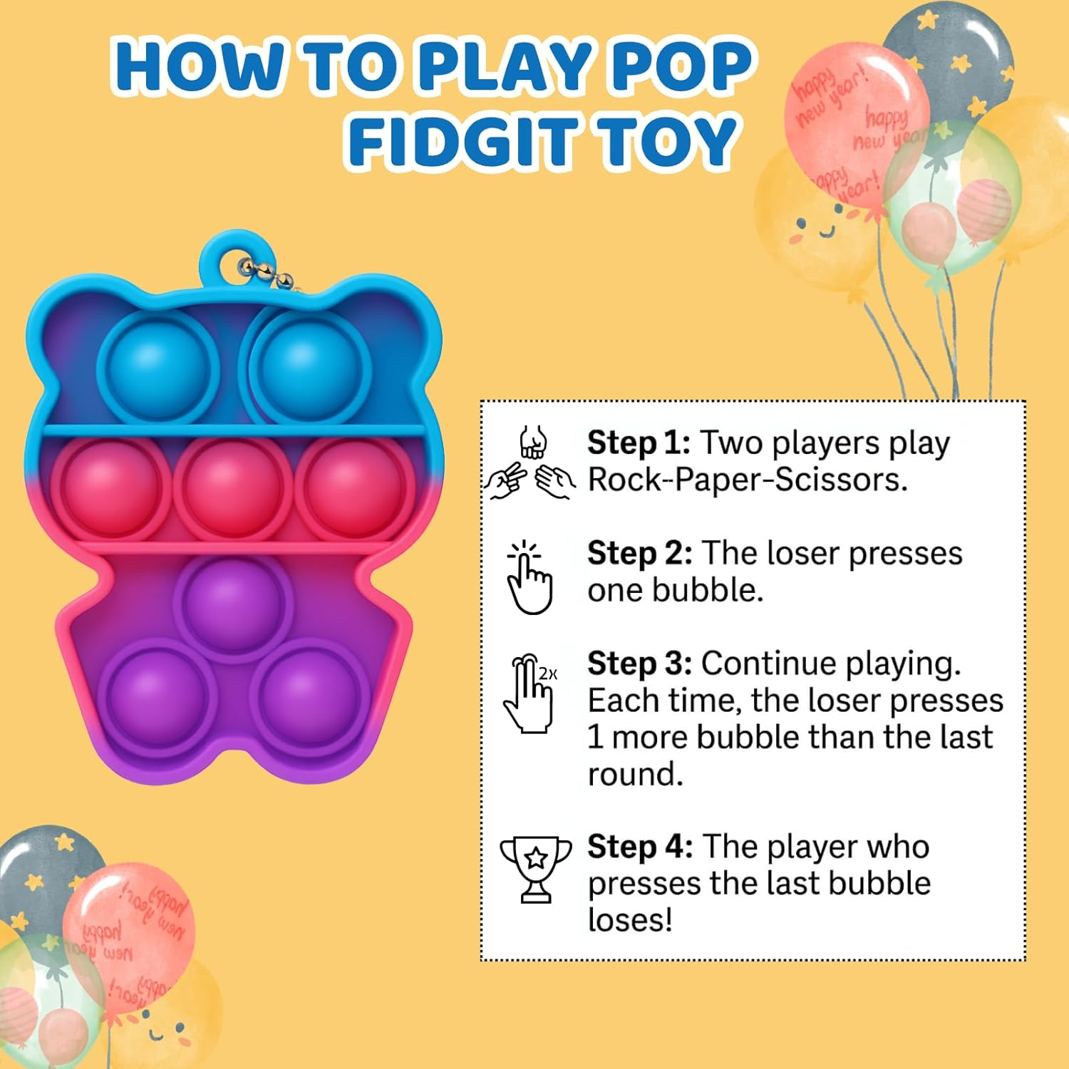 117Pcs Premium Party Favours for Kids &ndash; Birthday Goodie Bag Fillers, Lolly Bag Fillers, Bulk Toys for Classroom Prizes, Treasure Box, Pinata Fillers, Student Rewards, Carnival Prizes image number 2