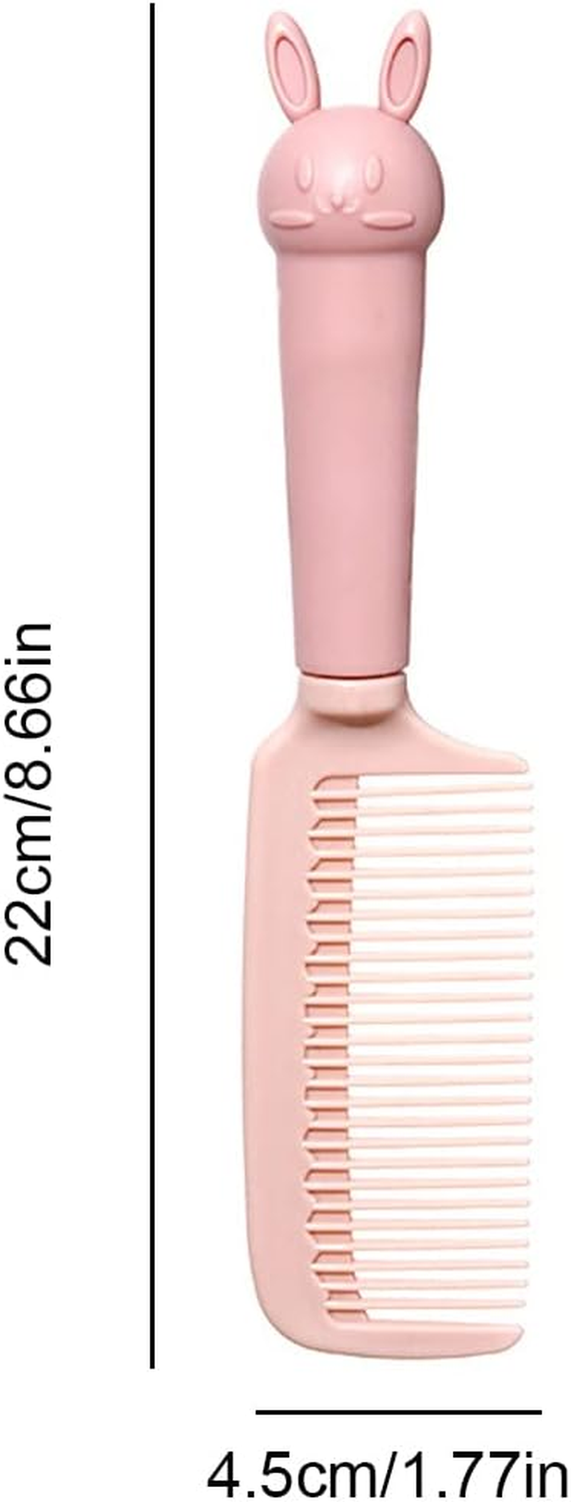 IUDWCG 2 Pcs Hair Comb Silicone Comb Anti-Static Comb Anti-Break Cute Cartoon Student Girls Anti-Static Children Adults image number 5