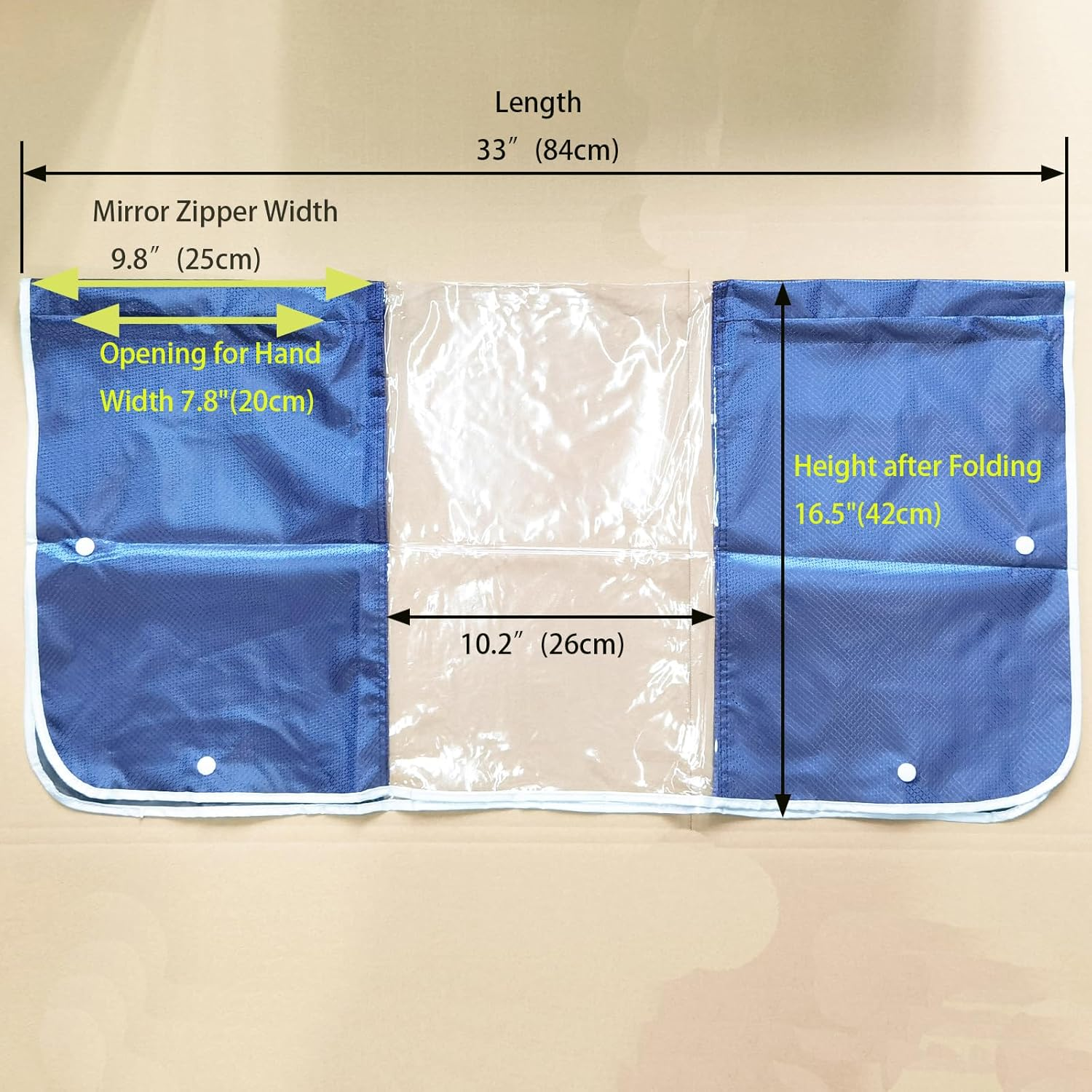 Mobility Scooter Control Panel Cover, Tiller Waterproof Panels Case, Electric Bike Center Control Dust Waterproof Cover Rain Enclosure Large Size image number 2