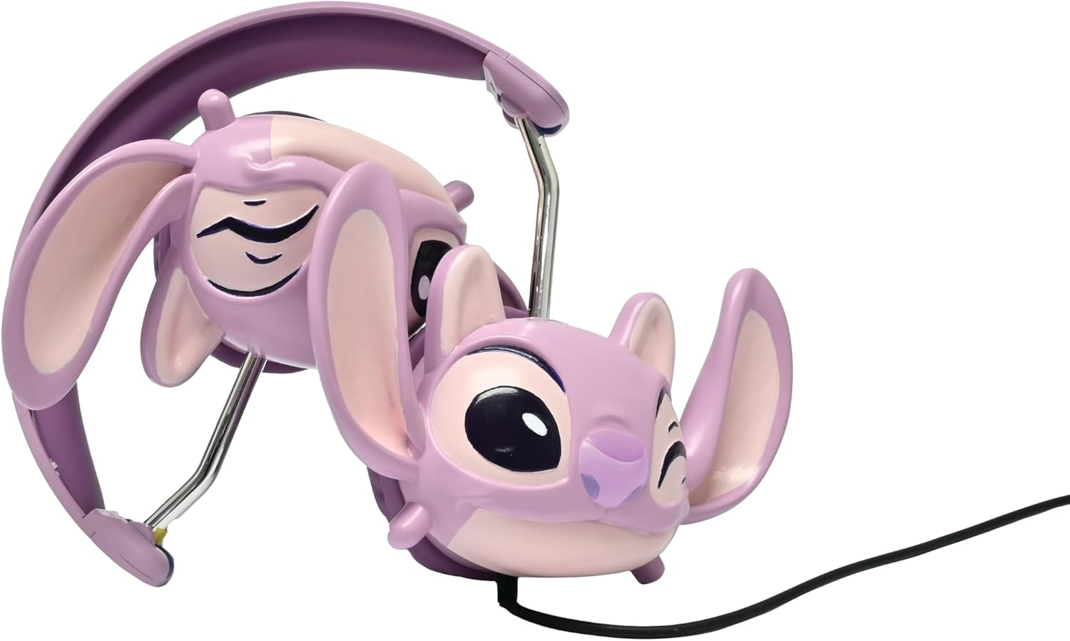 Lexibook, Disney Stitch Stereo Wired Headphones Angel 3D Foldable Limited Sound Performance HP015D1 image number 3