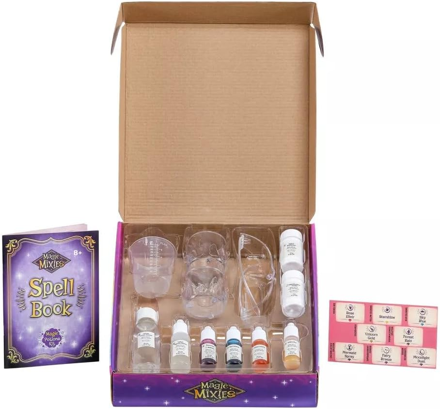 Magic Mixies Magic Potion Kit. Children Can Follow Their Spell Book and Mix Ingredients to Create over 70 Magic Potions. Make Potions That Fizz, Bubble and Magically Change Form! image number 6