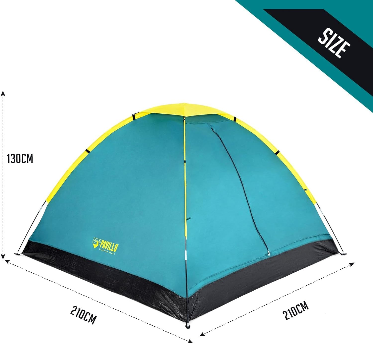 Pop up Camping Tent for 3 Person Auto Outdoor Gear Hiking Equipment Beach Family image number 6