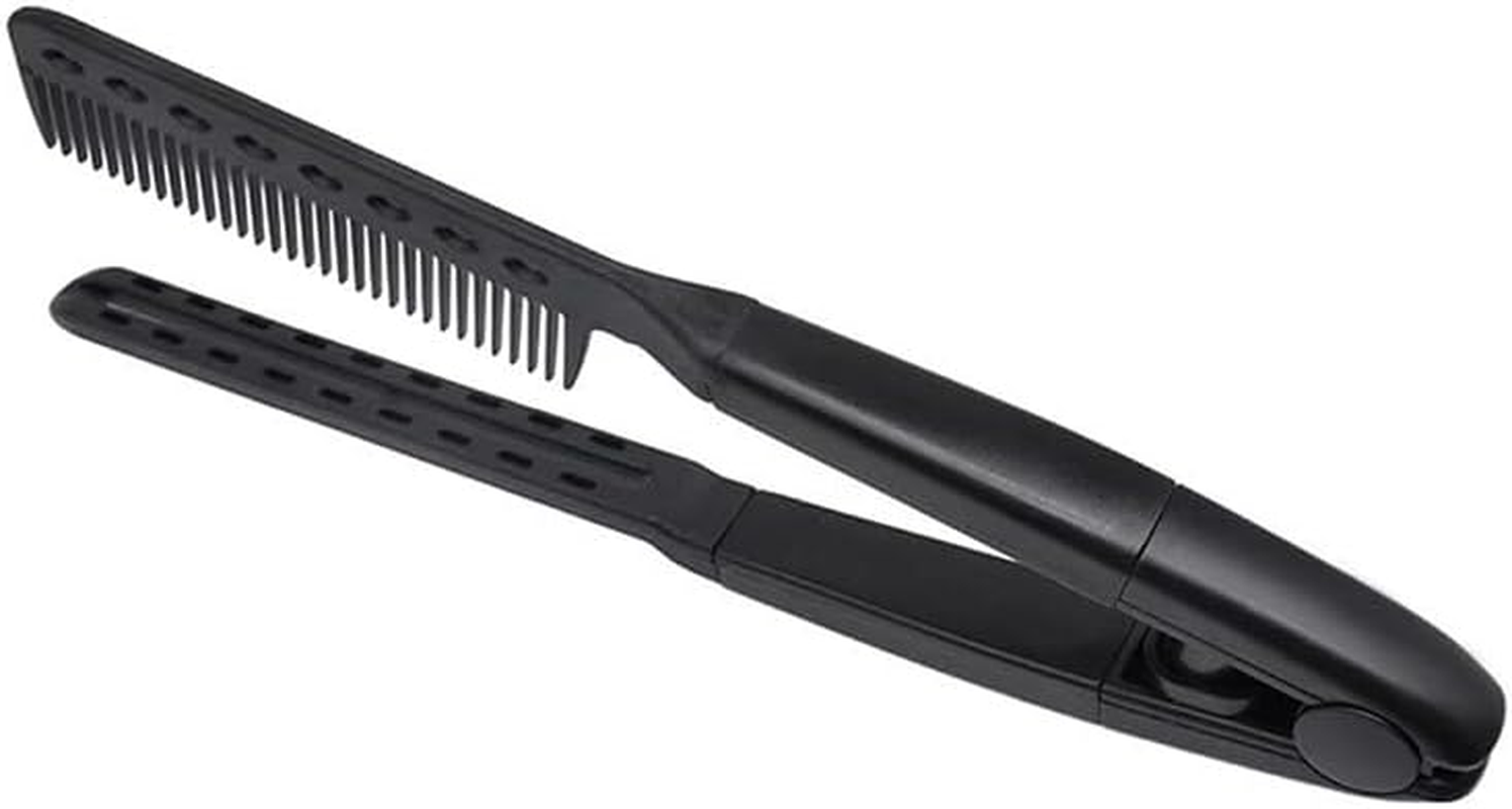Professional Folding V Comb: Hair Straightening & Styling Brush - Salon-Grade Hairdresser Tool for Sleek & Curly Looks - Heat Resistant & Durable image number 3