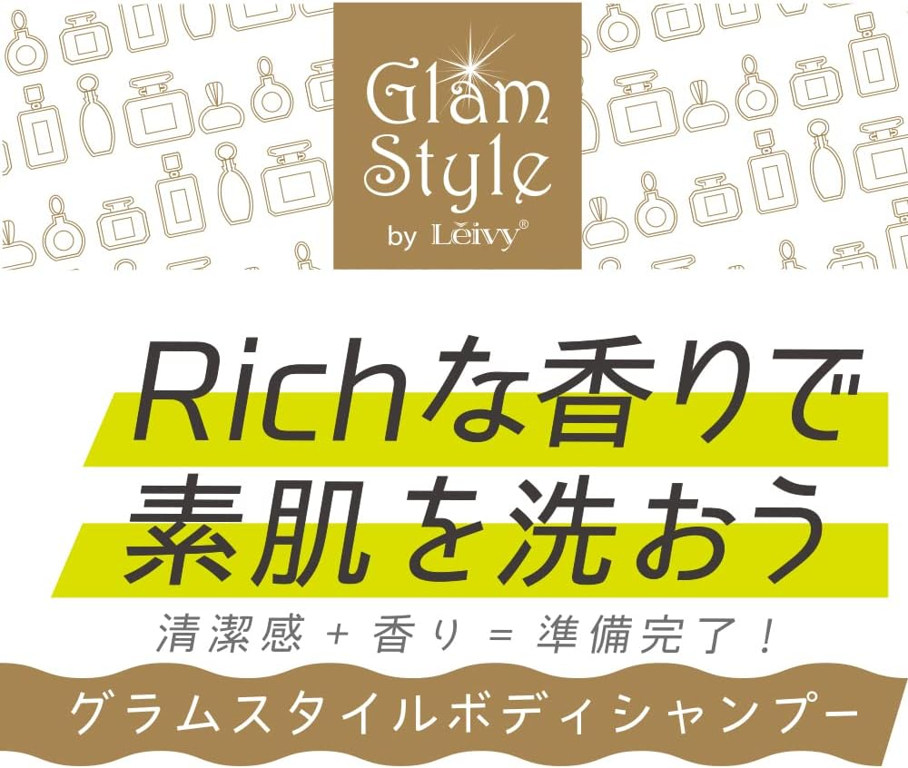 Leivy Glam Style Body Shampoo Mystery Charm 1000Ml