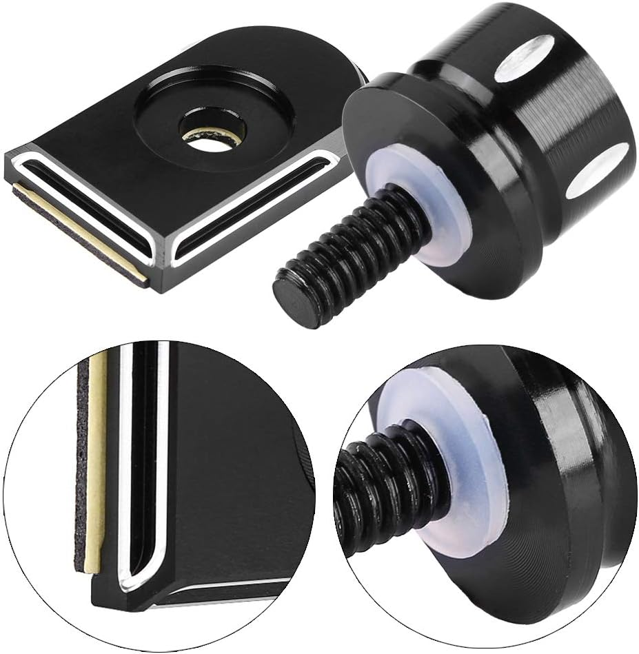 Bolts, Parts and Accessories, Rear Seat Bolt, Electra Glide, Seat Bolt, Motorcycle Mounting Button Cover, Motorcycle Mounting Button image number 1