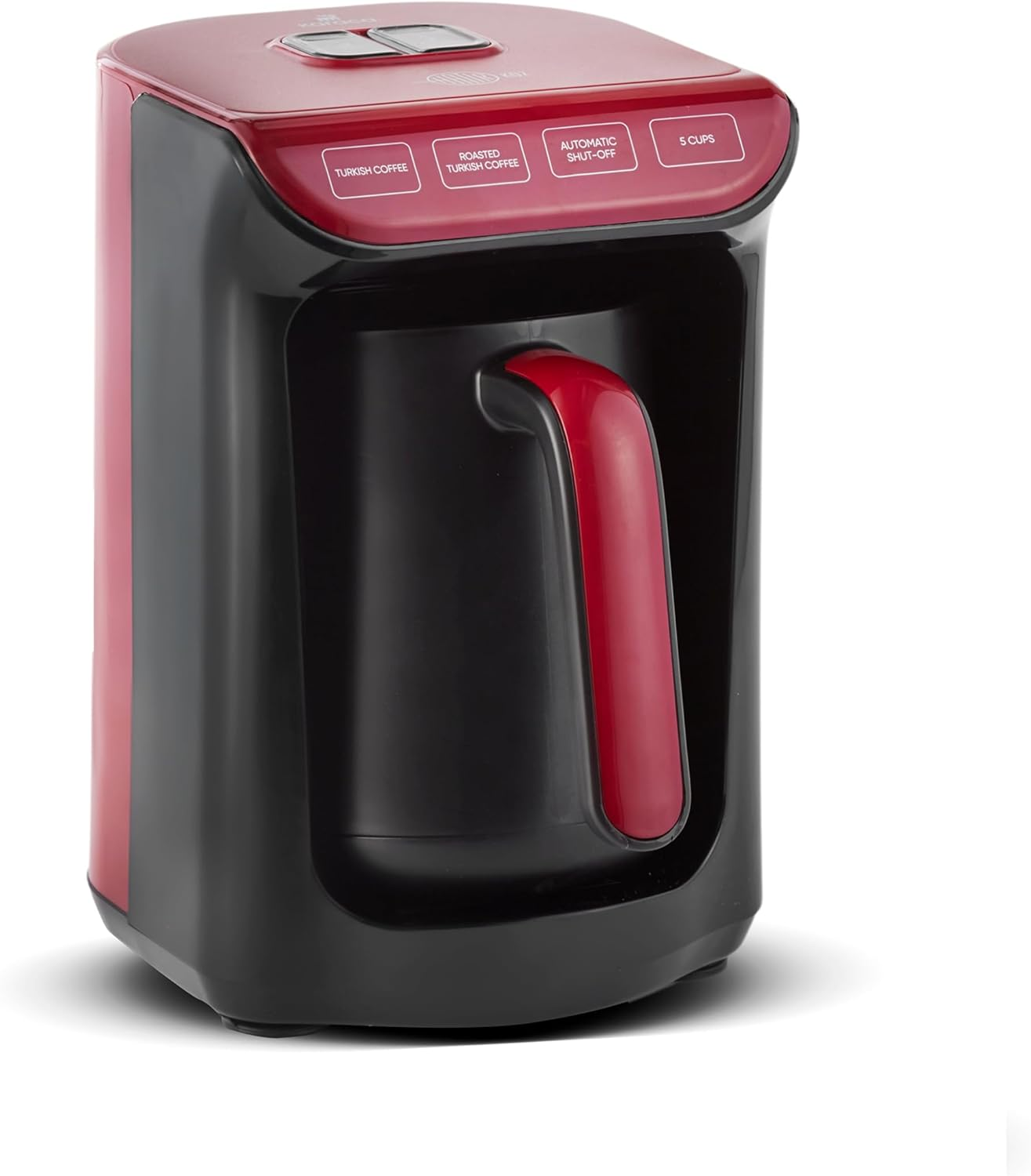 Karaca Hatır K&ouml;z 5 Cup Capacity Turkish Coffee Machine, Anthracite