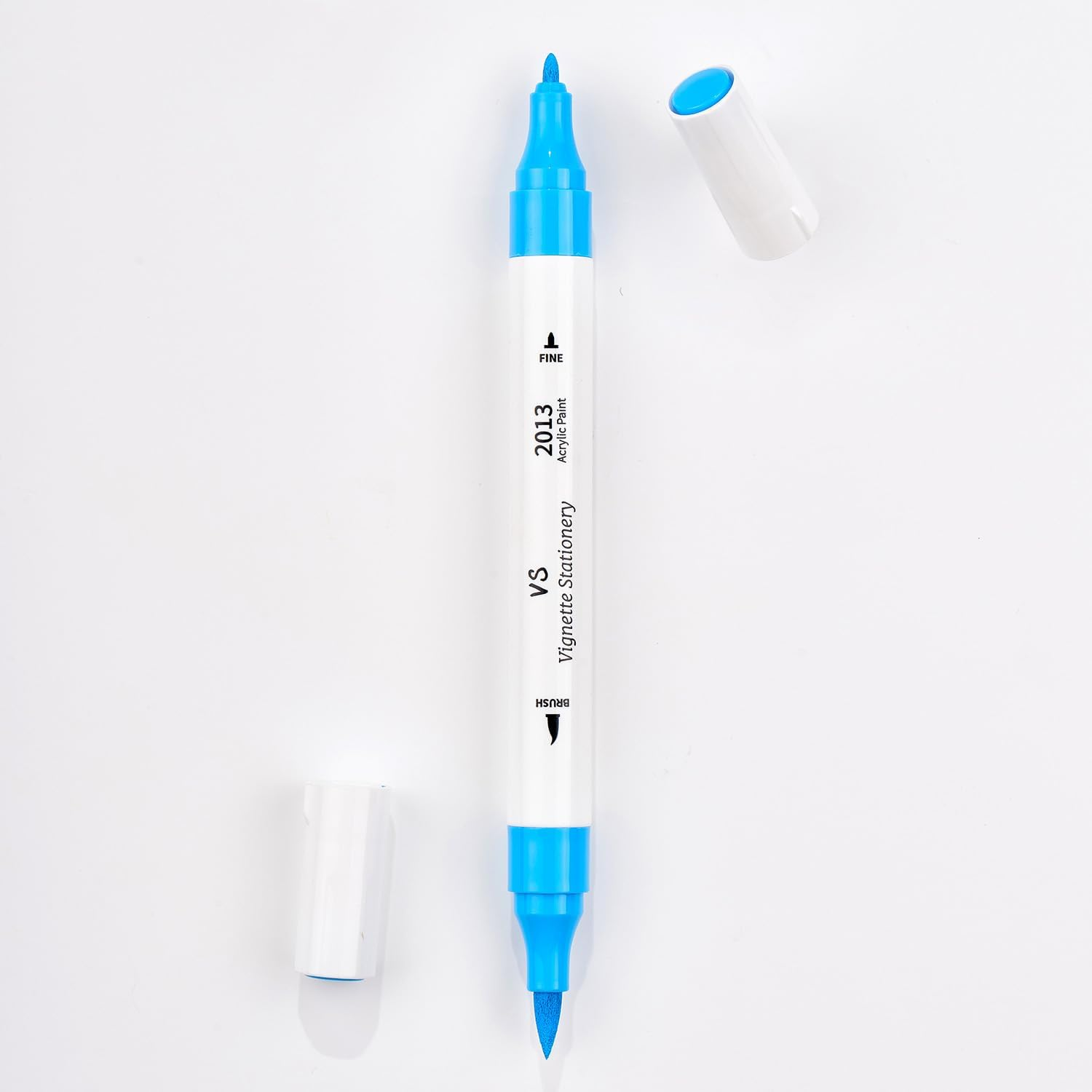 Acrylic Paint Markers Set of 36 Colours, Dual Tip Brush & Fine Paint Pens, Permanent after Dry, Non-Toxic, for Rock, Glass, Ceramic, Wood, Fabric, Plastic & DIY Crafts image number 4