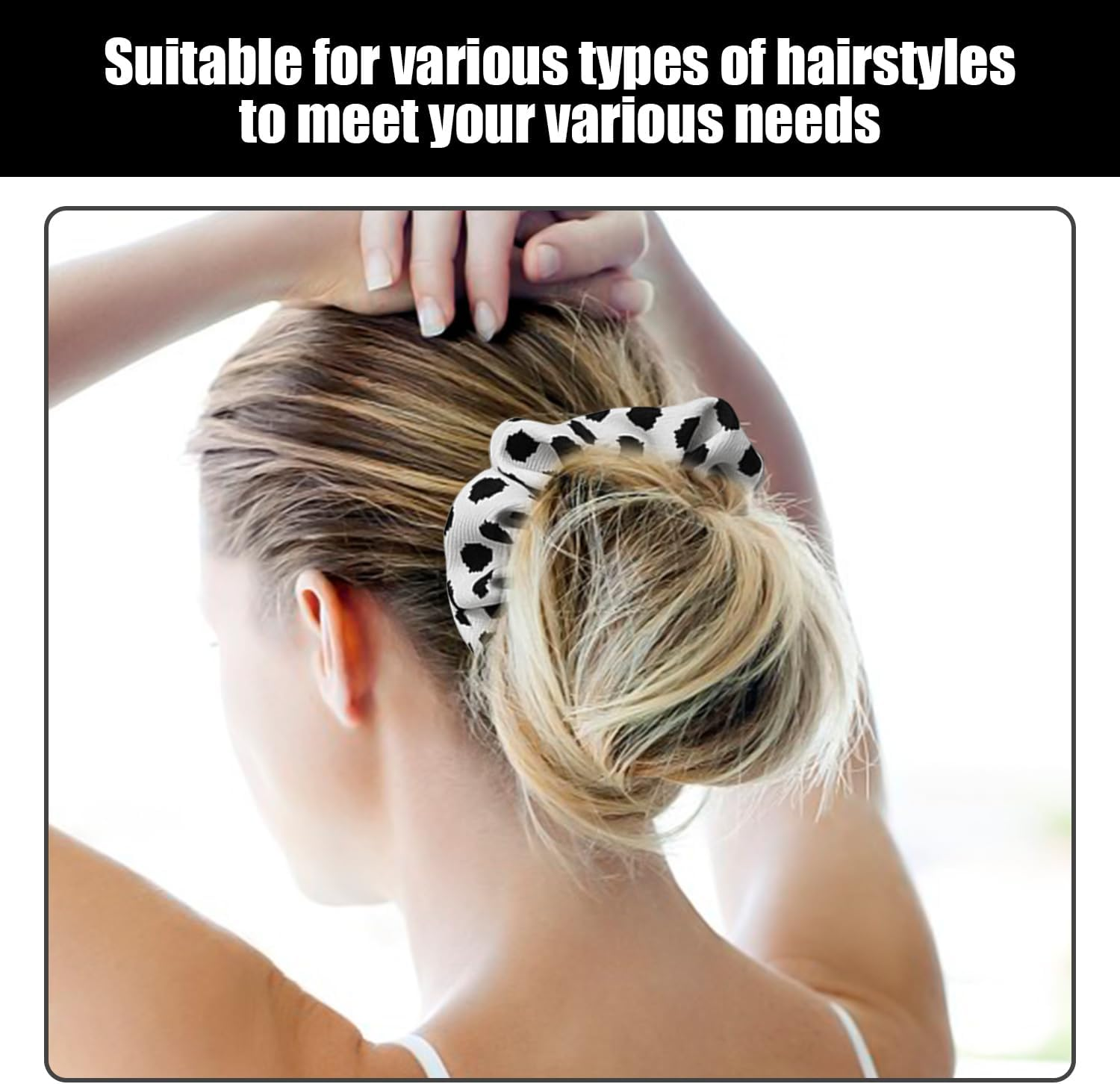 8 Retro Hair Rings and 1 Pair Cute Hair Cards, Women'S Hair Accessories, Hairstyle Decorations, Creative Personality Hair Accessories. image number 5