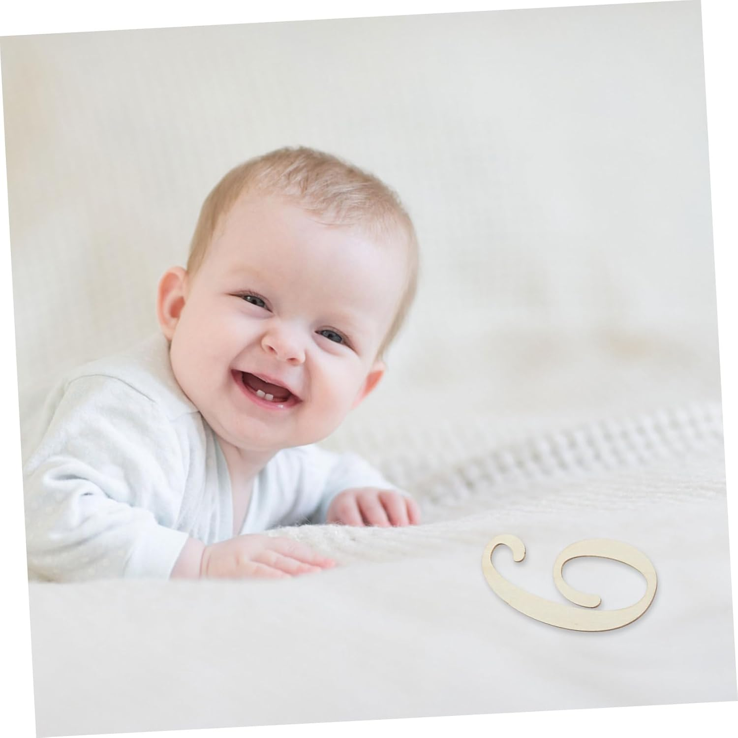 Yardwe 19Pcs Wooden Milestone Cards Newborn Photography Props Monthly Growth Milestone image number 2