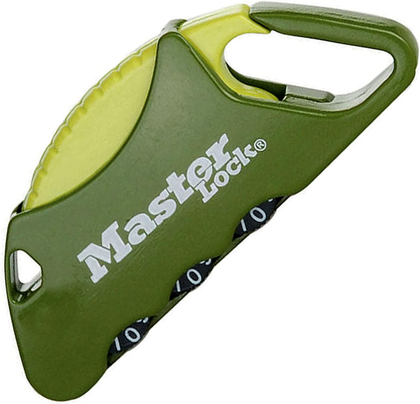 Master Lock [Regular Imported Goods] Number Variable Lock Green 1555JADGRN image number 2