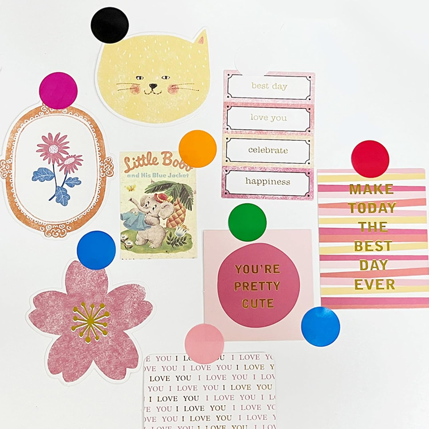 5000 PCS 3/4" Colored Dot Stickers Circle Color Coding Labels, 10 Color Style Colorful Coding Label Sticker for Office, Student Classroom