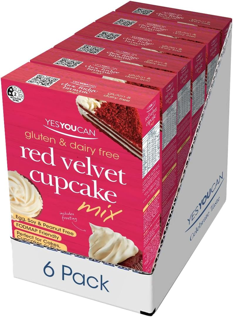 Gluten Free Red Velvet Cupcake Mix 6X450G image number 2