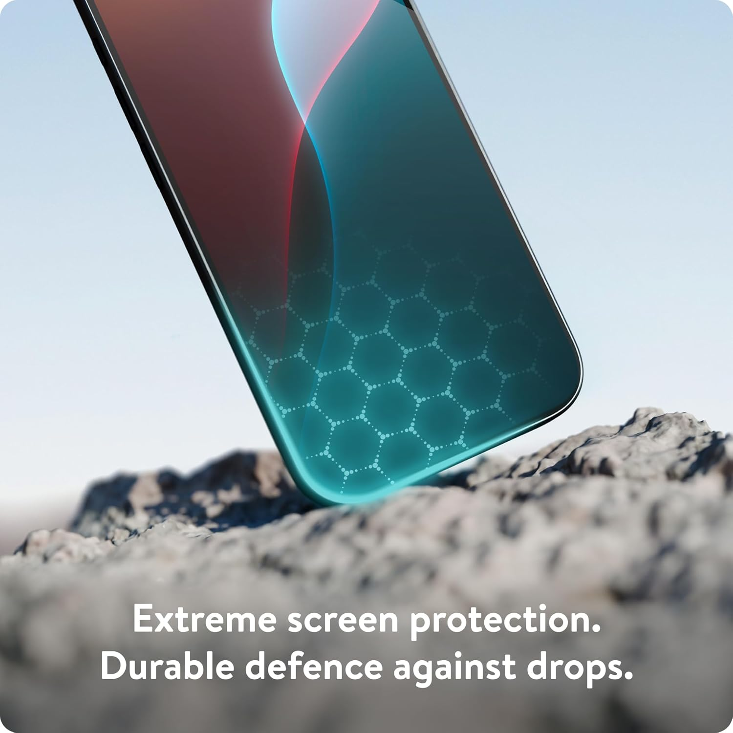 Mous for Iphone 16 Pro Max Screen Protector - Tempered Glass - 2 Pack - Water and Oil Resistant image number 3