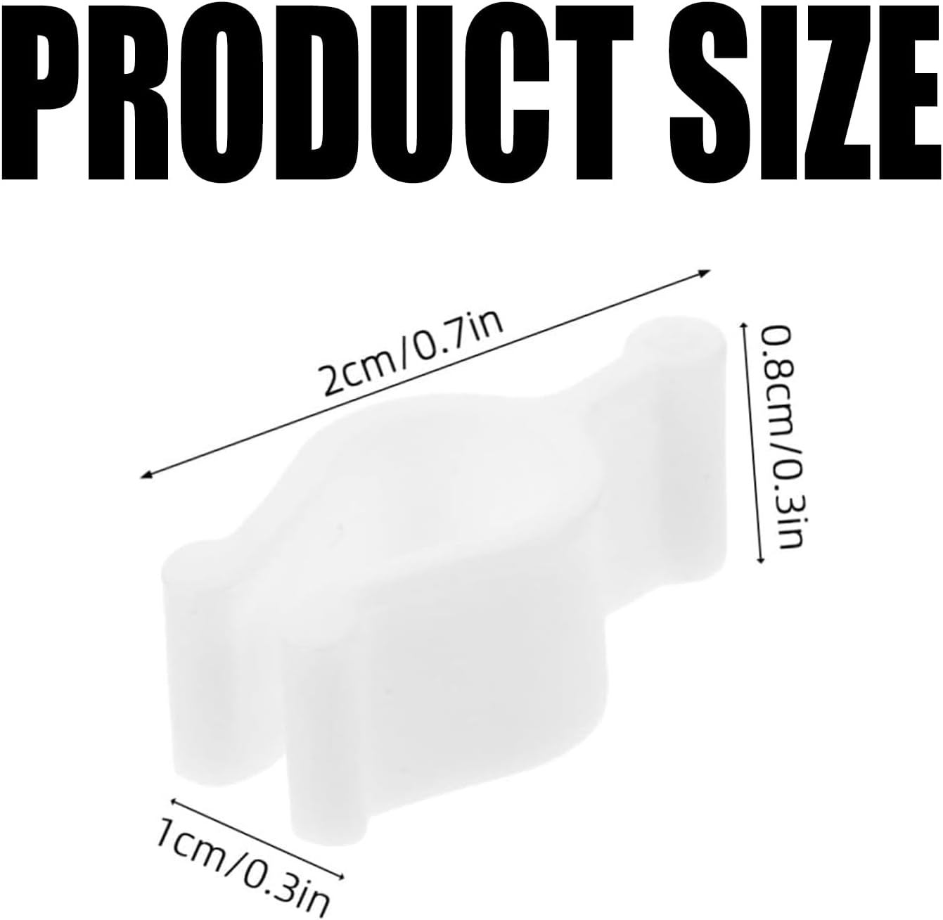 Lexziuo 30PCS Leakproof Cosmetic Bottle Pump Clip, PP Material Pump Lock Clips for Shampoo Lotion Dispensers, Leak-Proof Travel Cap for Skincare Haircare Bottles