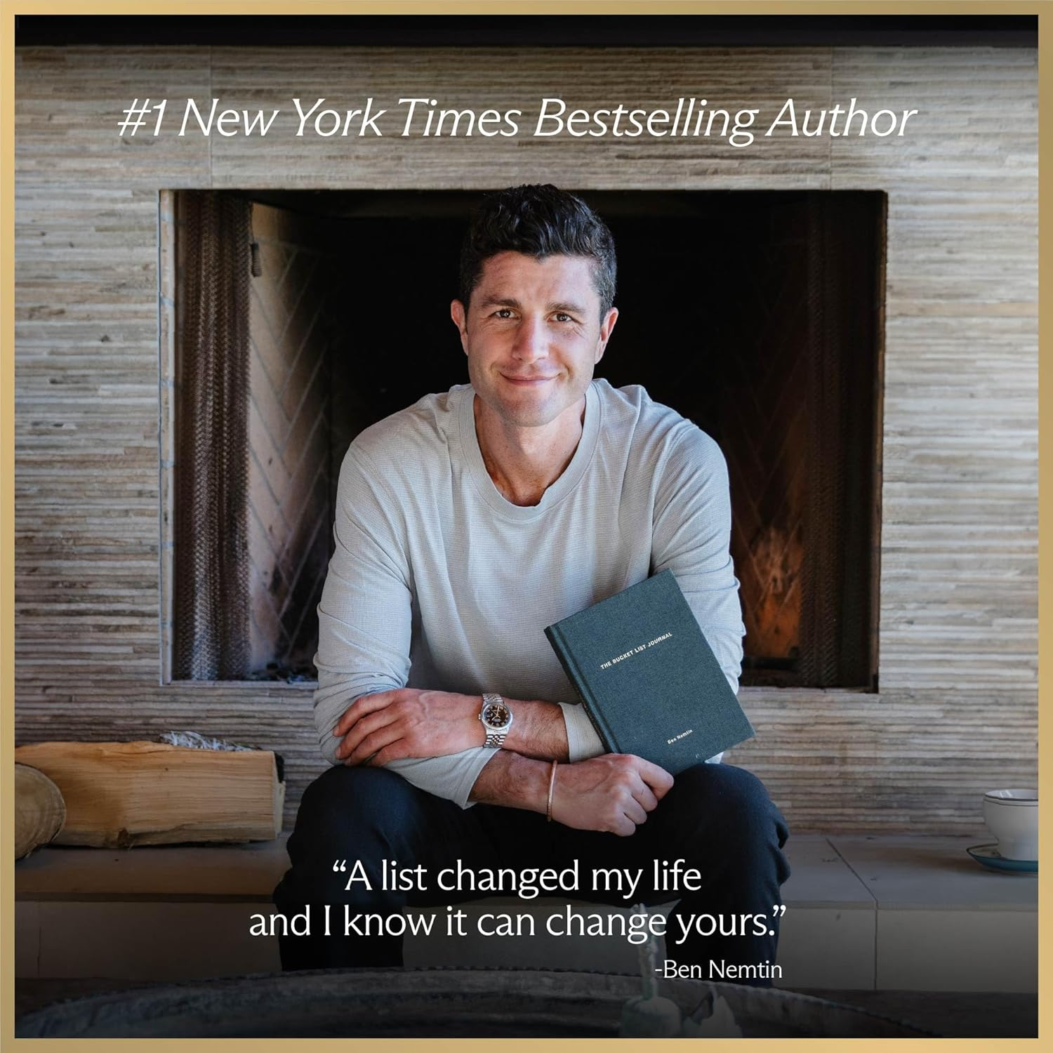 The Bucket List Journal by Ben Nemtin, a Simple Tool to Achieve a Rich and Fulfilling Life - Daily Planner to Increase Positivity, Productivity, Mindfulness, Wellness and Happiness image number 2