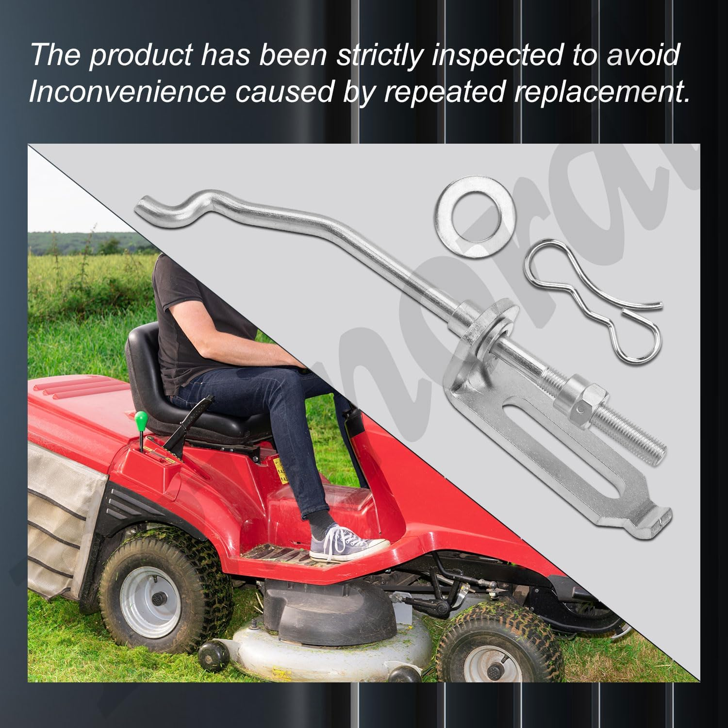 Fennoral 589464807 Link Lift Susp Mower Rear ASM 10.278 Compatible with Husqvarna Craftsman A-Riens Poulan AYP Deck Lift Link P/N 195181, 21546344