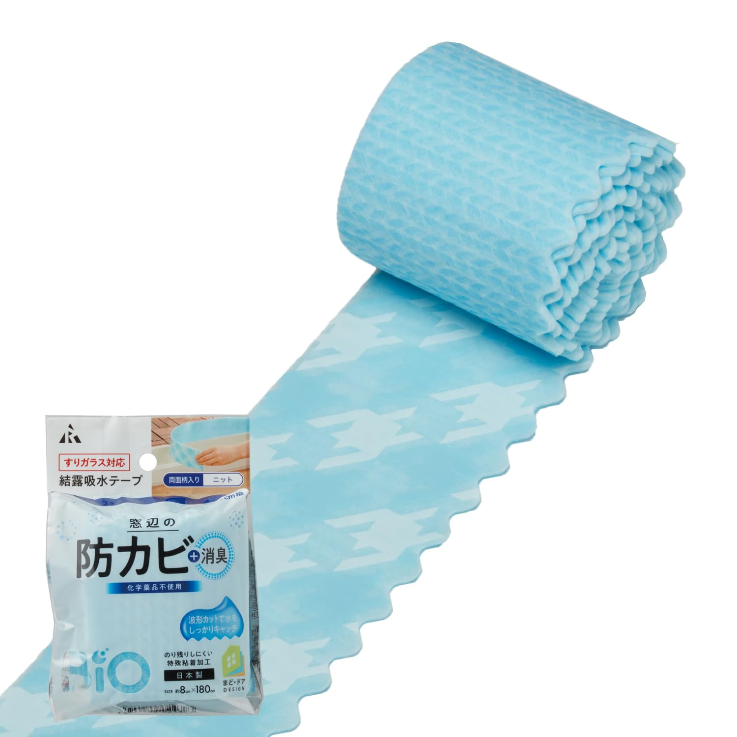 Earl H-311 Condensation Tape, Double-Sided Pattern, Bio Formulation, Bio Condensation Absorbent Tape, Compatible with Frosted Glass, 3.1 Inches (8 Cm) image number 5