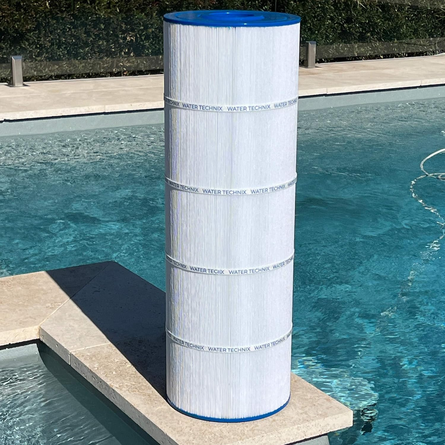 Astral ZX250 Pool Filter Cartridge - Water Technix OEM Replacement Element, Long Lasting Trilobal Material, Easy Replacement, Superior Clarity, 12-Month Warranty image number 2