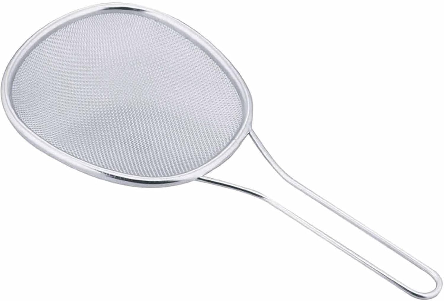 Shimomura Planning 27537 Scooping Colander, Can Drainer Hot Water, Dishwasher Safe, Oval Shape along the Side of the Pot, Draining Vegetables and Noodles at Once, Broccoli, Carrot, Stainless Steel, image number 2