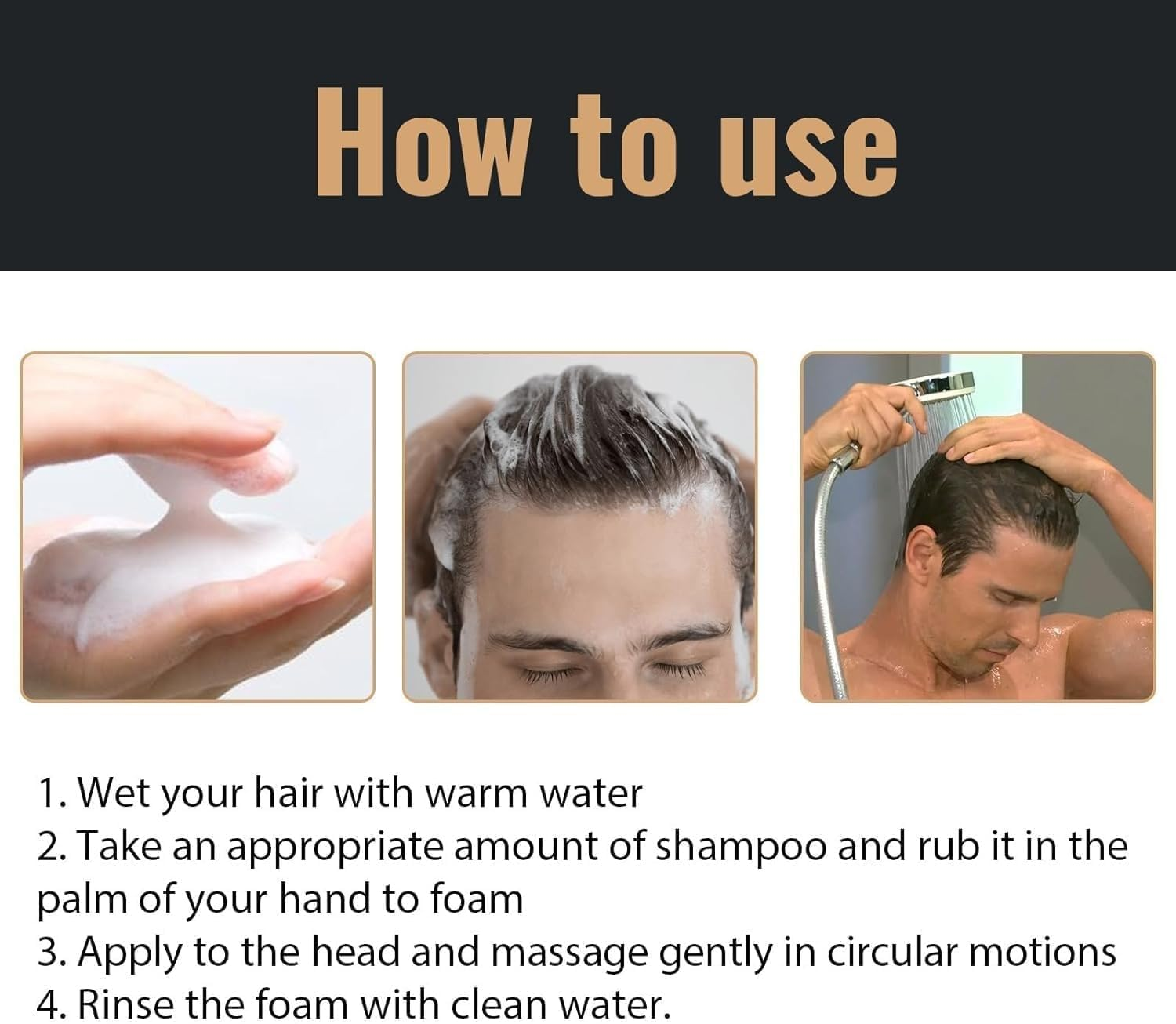 Spartan Root Activator Shampoo, Spartan Hair Shampoo, Spartan Hair Growth Shampoo, Spartan Shampoo (2 PCS) image number 1