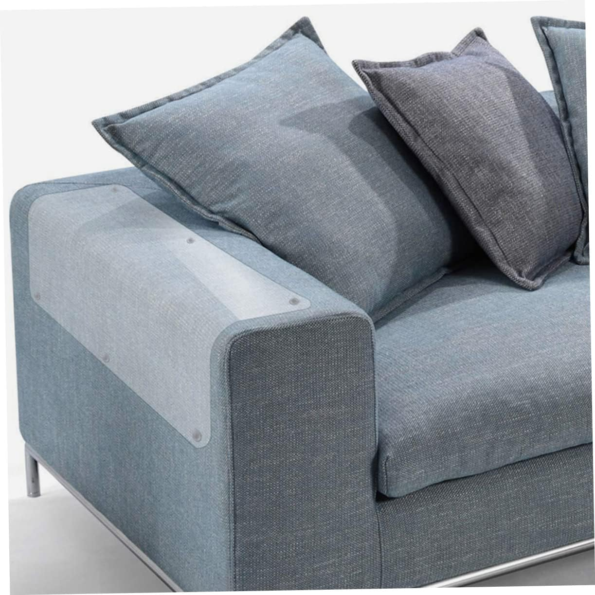 VERDANVERSE Cat Furniture Protector anti Scratch Tape 6 Sheets Nails 47X14Cm Sofa Couch Guards for Cats Furniture Scratch Deterrent and Training image number 2