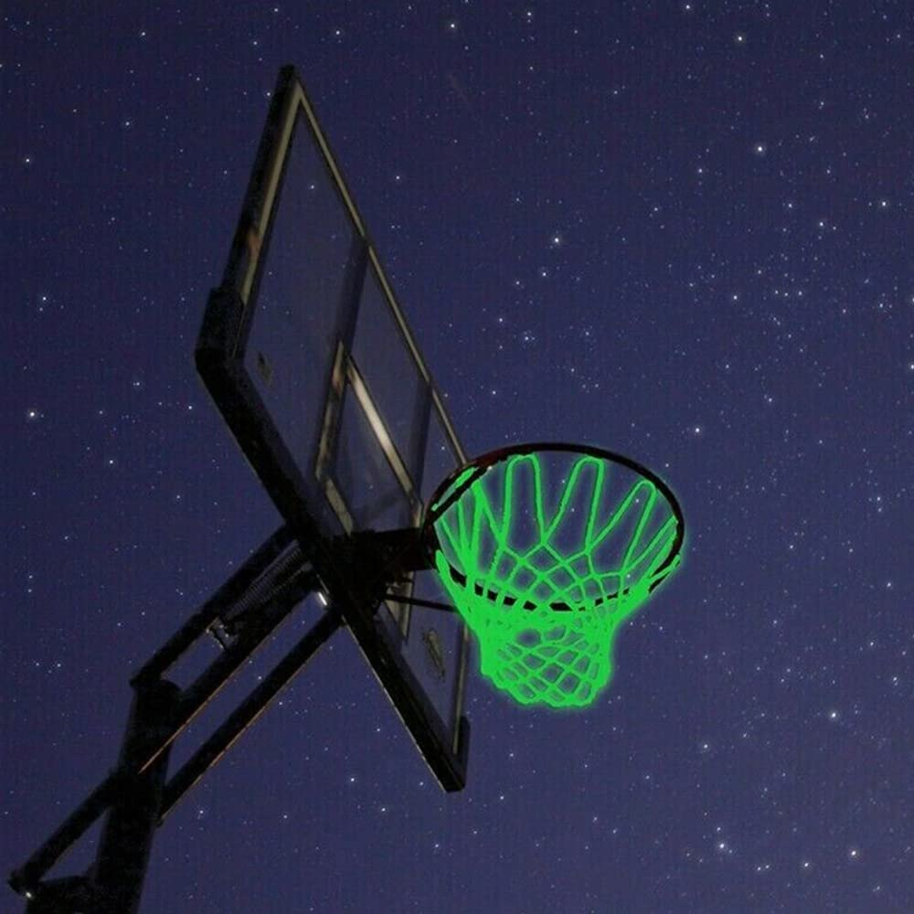 Amazing Glow in the Dark Light Sun Powered Basketball Hoop Net Shoots Training image number 6