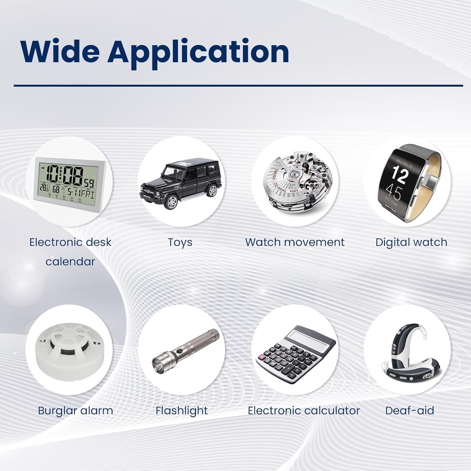 QOCNAM 40Pcs LR44 A76 AG13 357 SR44W Coin Button Cell Lithium Batteries Retail Pack Compliant with Coin Battery Safety Standards 2020 image number 5