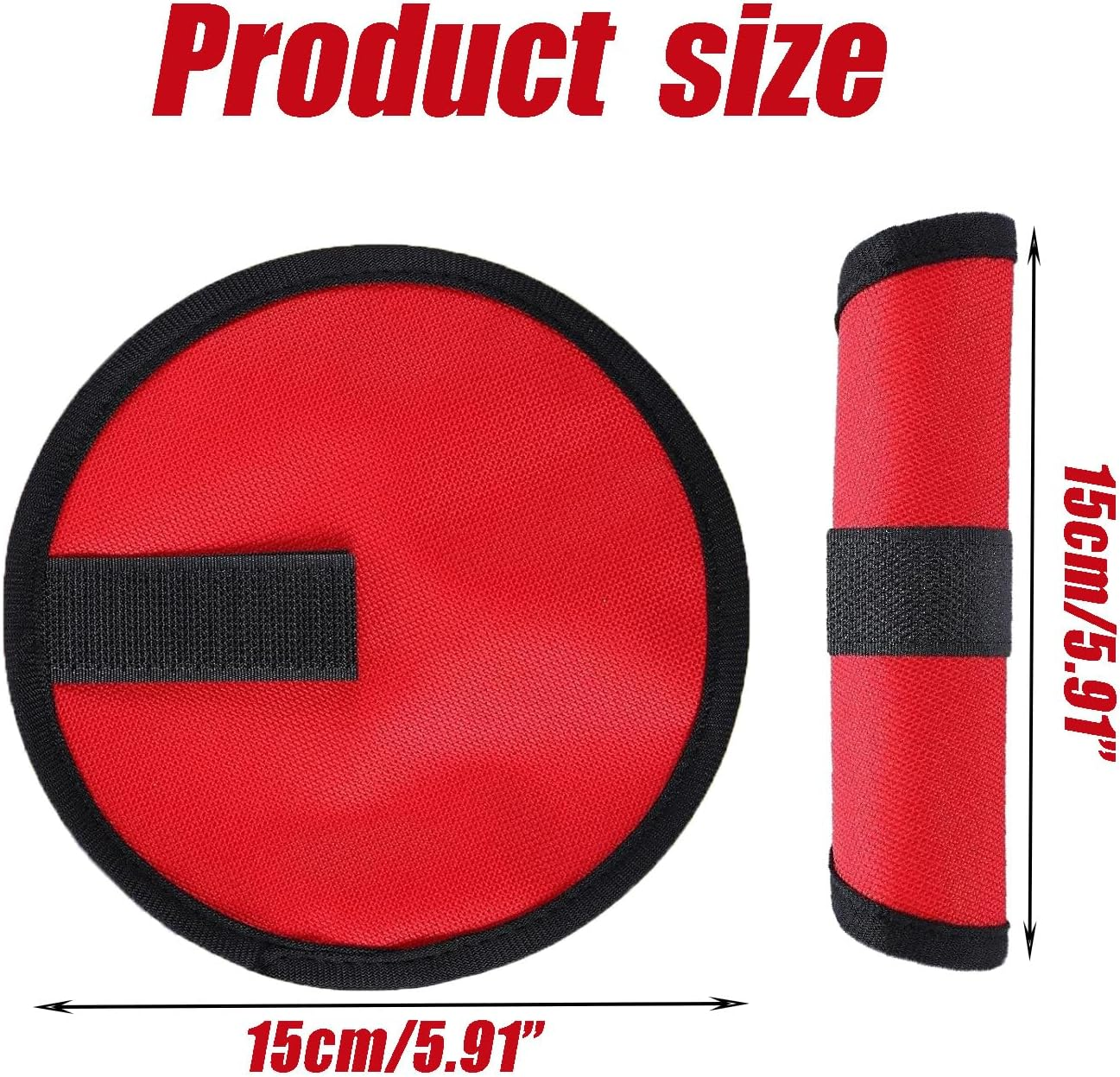 Wzenclave 4Pcs Fishing Lure Covers Set, Durable Lure Gloves & Bait Covers, Easily See Lure Hook Covers Lure Guard, for Rod Protection, Waterproof Lure Wrap & Shield for Fishing Accessories image number 3