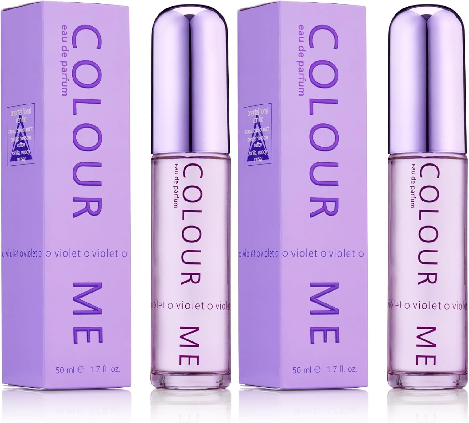 Colour Me Violet - Fragrance for Women - 50Ml Eau De Parfum, by Milton-Lloyd (Pack of 2) image number 6