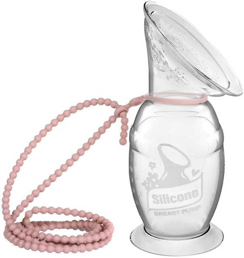 Haakaa Silicone Breast Pump Strap, Blush image number 3
