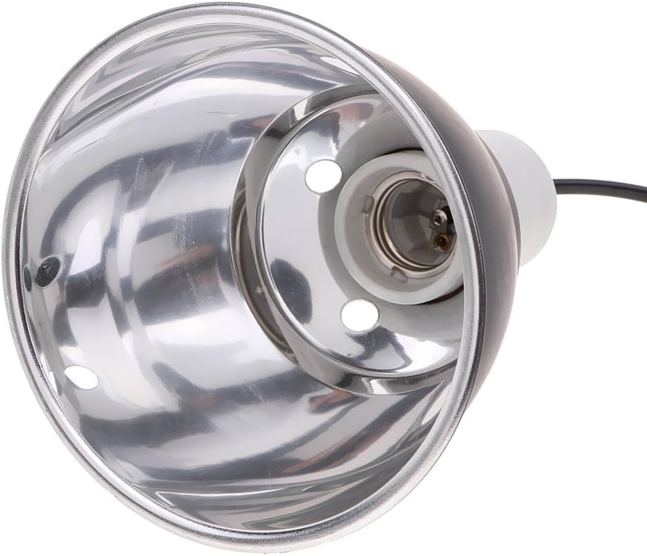 E27 Reptile Light Holder Clamp Ceramic Heat Lamp AU Plug image number 2