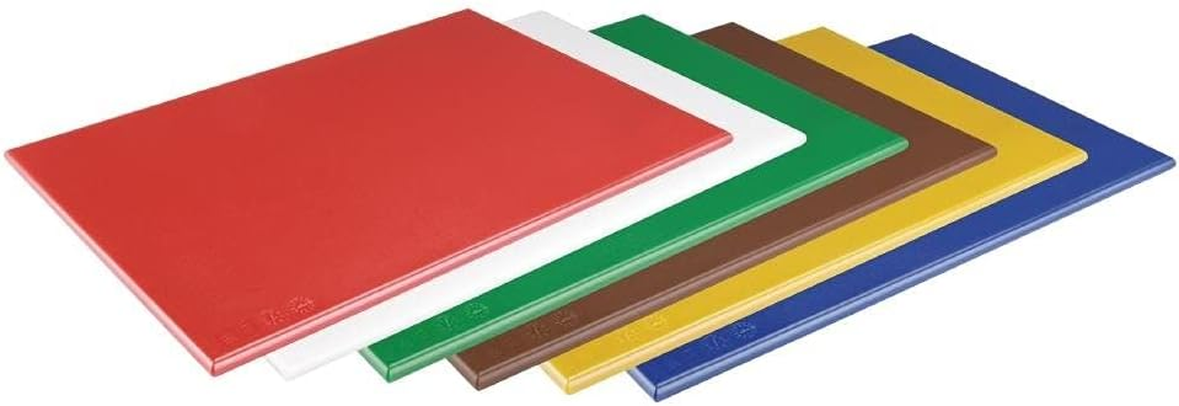 Hygiplas High Density Chopping Board, Green, 450 X 300 X 12 Mm Size - 17.7"L X 11.8"W, Blue image number 7